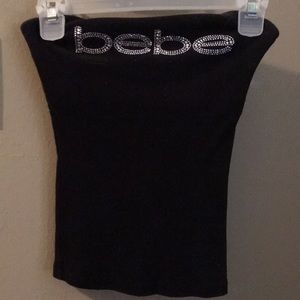 Bebe top, Black, Size Small